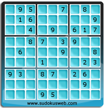 Sudoku von mittelmässiger höhe