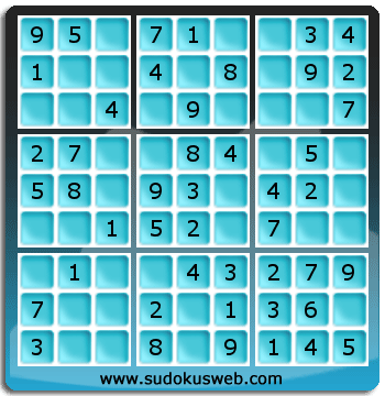 Nivel Muito Facil de Sudoku