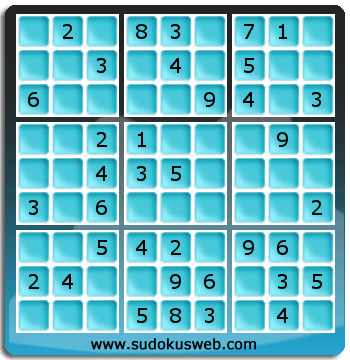 Sudoku von einfacher höhe