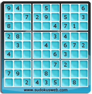 Nivel Facil de Sudoku