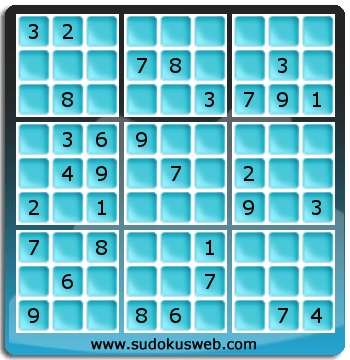 Sudoku von mittelmässiger höhe