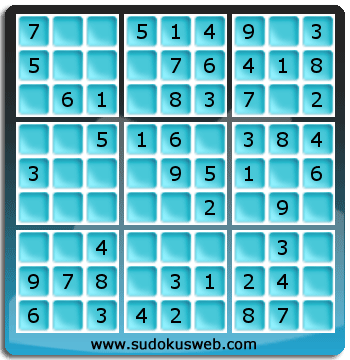 Sudoku de Nivel Muy Fácil