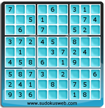 Sudoku de Niveau Très Facile