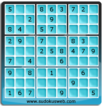 Sudoku von einfacher höhe