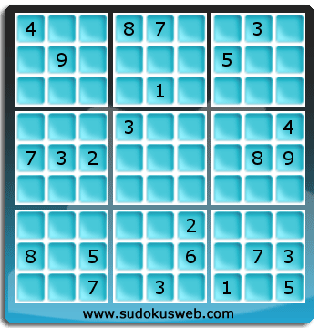 Sudoku von Fachmännischer höhe