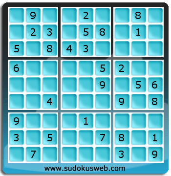 Sudoku de Niveau Moyen Sudoku de Niveau Moyen