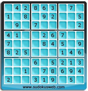 Sudoku von sehr einfacher höhe