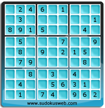 Sudoku von einfacher höhe