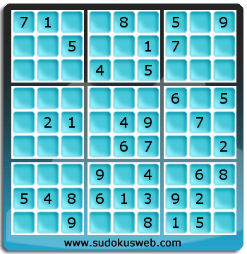 Sudoku von einfacher höhe