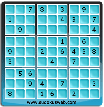 Sudoku von mittelmässiger höhe