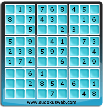 Very Easy Level Sudoku