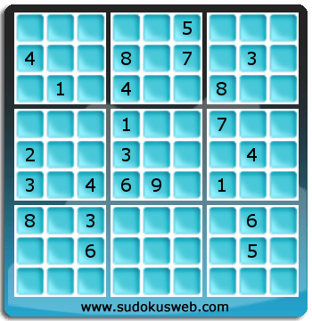 Sudoku von Fachmännischer höhe