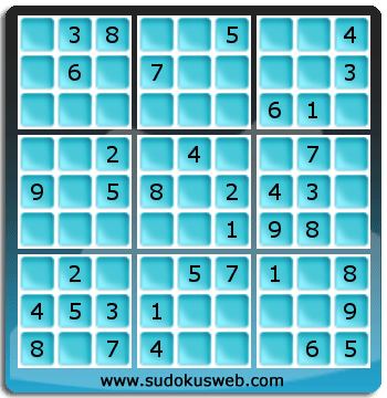 Sudoku de Niveau Facile Sudoku de Niveau Facile