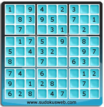 Sudoku de Nivel Muy Fácil