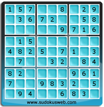 Sudoku de Niveau Très Facile