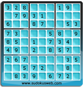 Nivel Muito Facil de Sudoku