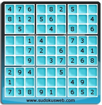 Sudoku de Niveau Très Facile