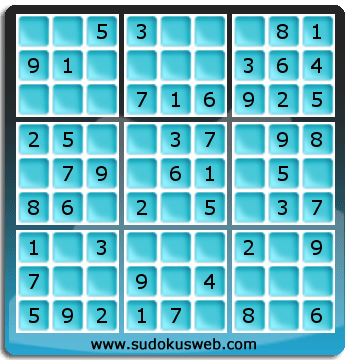 Sudoku von sehr einfacher höhe