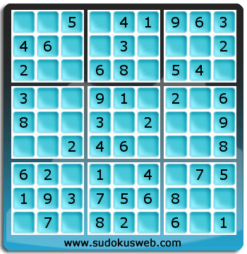 Sudoku de Niveau Très Facile