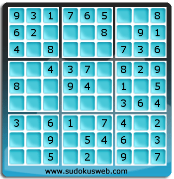 Nivel Muito Facil de Sudoku