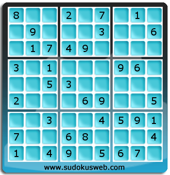 Nivel Facil de Sudoku