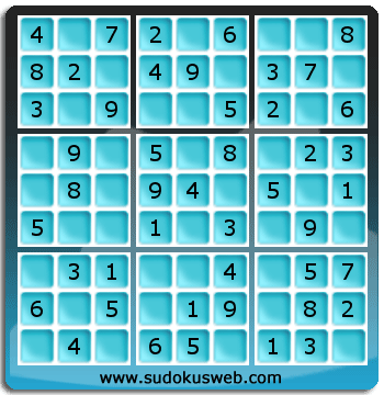 Sudoku de Nivel Muy Fácil