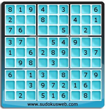 Sudoku de Niveau Très Facile