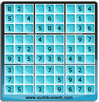 Sudoku de Nivel Muy Fácil