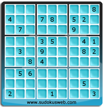 Sudoku von Fachmännischer höhe