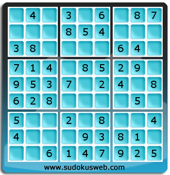 Sudoku de Niveau Très Facile