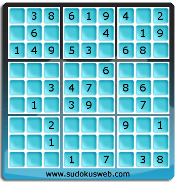 Sudoku von einfacher höhe