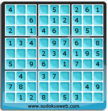 Sudoku de Nivel Muy Fácil