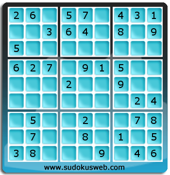 Sudoku de Niveau Facile Sudoku de Niveau Facile