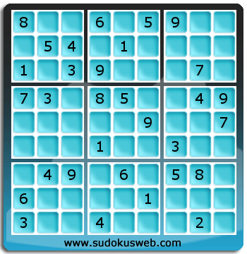 Sudoku von mittelmässiger höhe