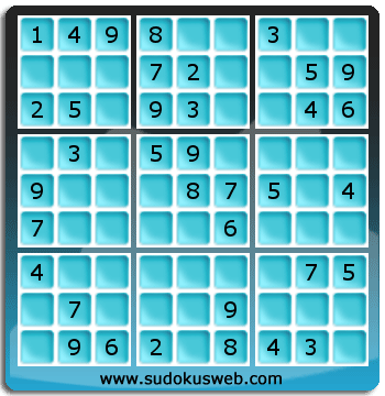 Sudoku von einfacher höhe