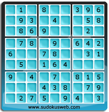 Sudoku von sehr einfacher höhe