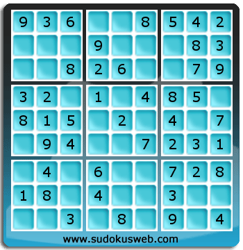 Sudoku de Niveau Très Facile