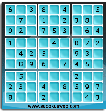 Nivel Muito Facil de Sudoku