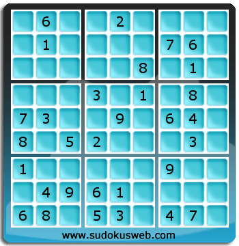 Sudoku von mittelmässiger höhe