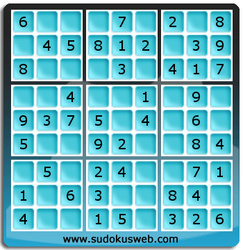 Very Easy Level Sudoku