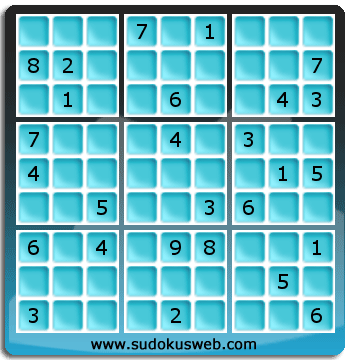 Sudoku von Fachmännischer höhe