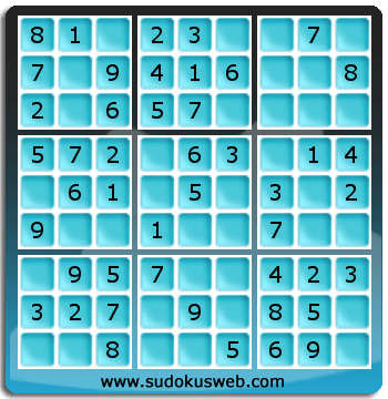 Sudoku de Niveau Très Facile