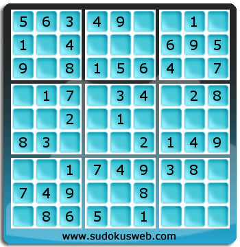 Nivel Muito Facil de Sudoku