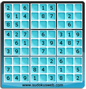 Nivel Muito Facil de Sudoku