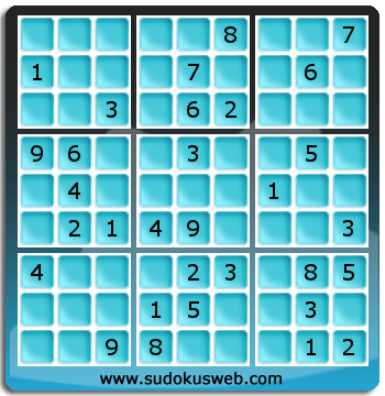 Sudoku von mittelmässiger höhe