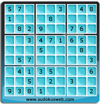 Sudoku von einfacher höhe Sudoku von einfacher höhe