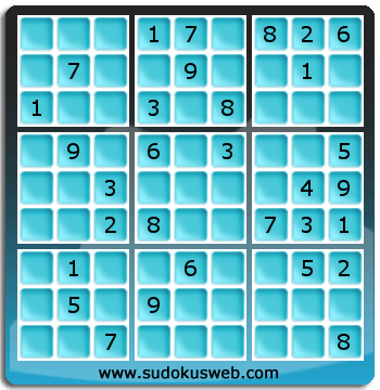 Sudoku von mittelmässiger höhe