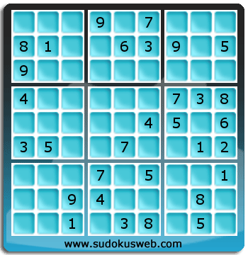 Sudoku von mittelmässiger höhe