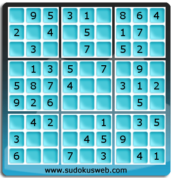 Sudoku de Niveau Très Facile Sudoku de Niveau Très Facile