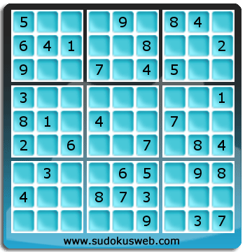 Sudoku von einfacher höhe